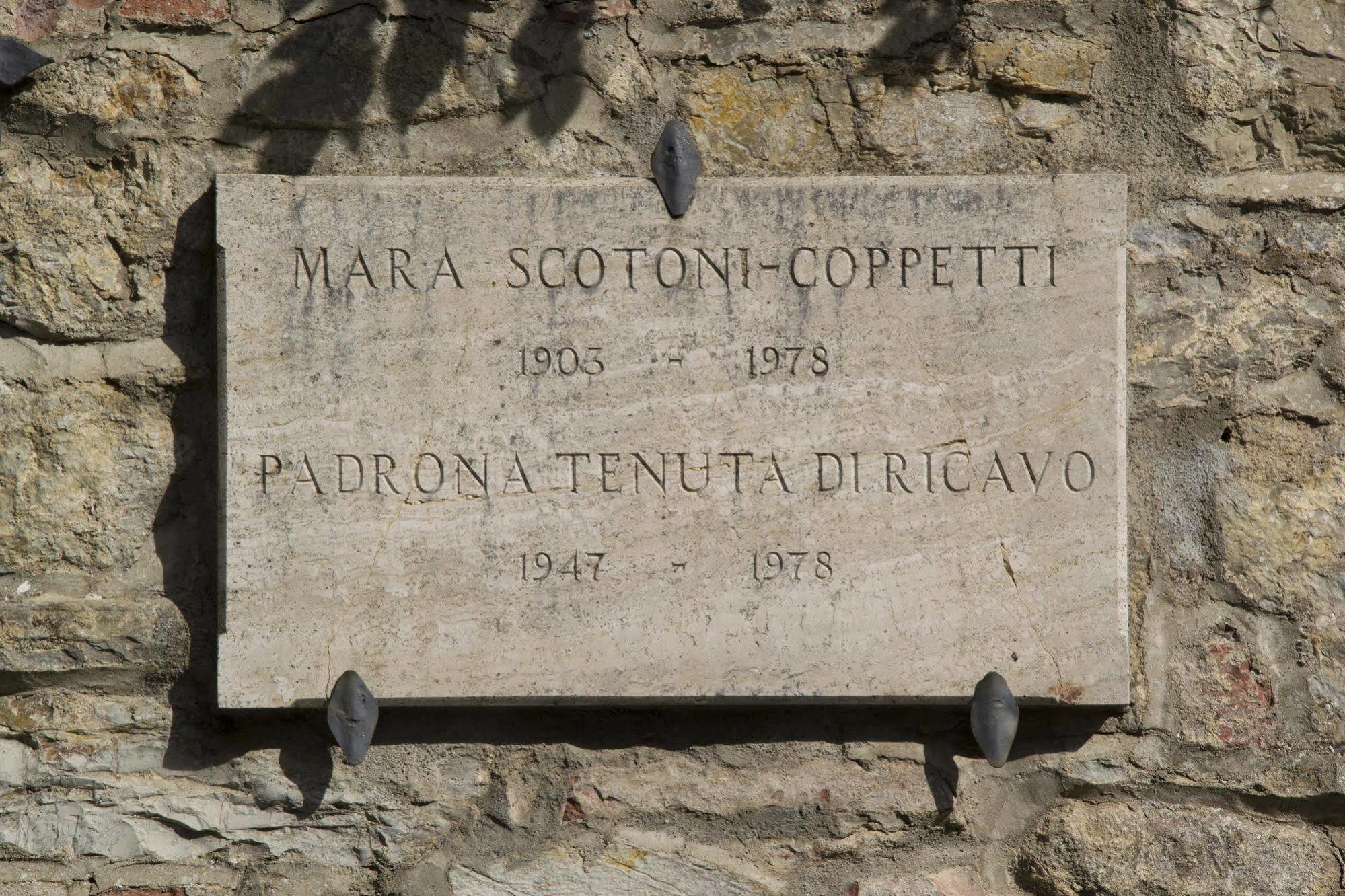 Tenuta Di Ricavo Castellina in Chianti Exterior photo